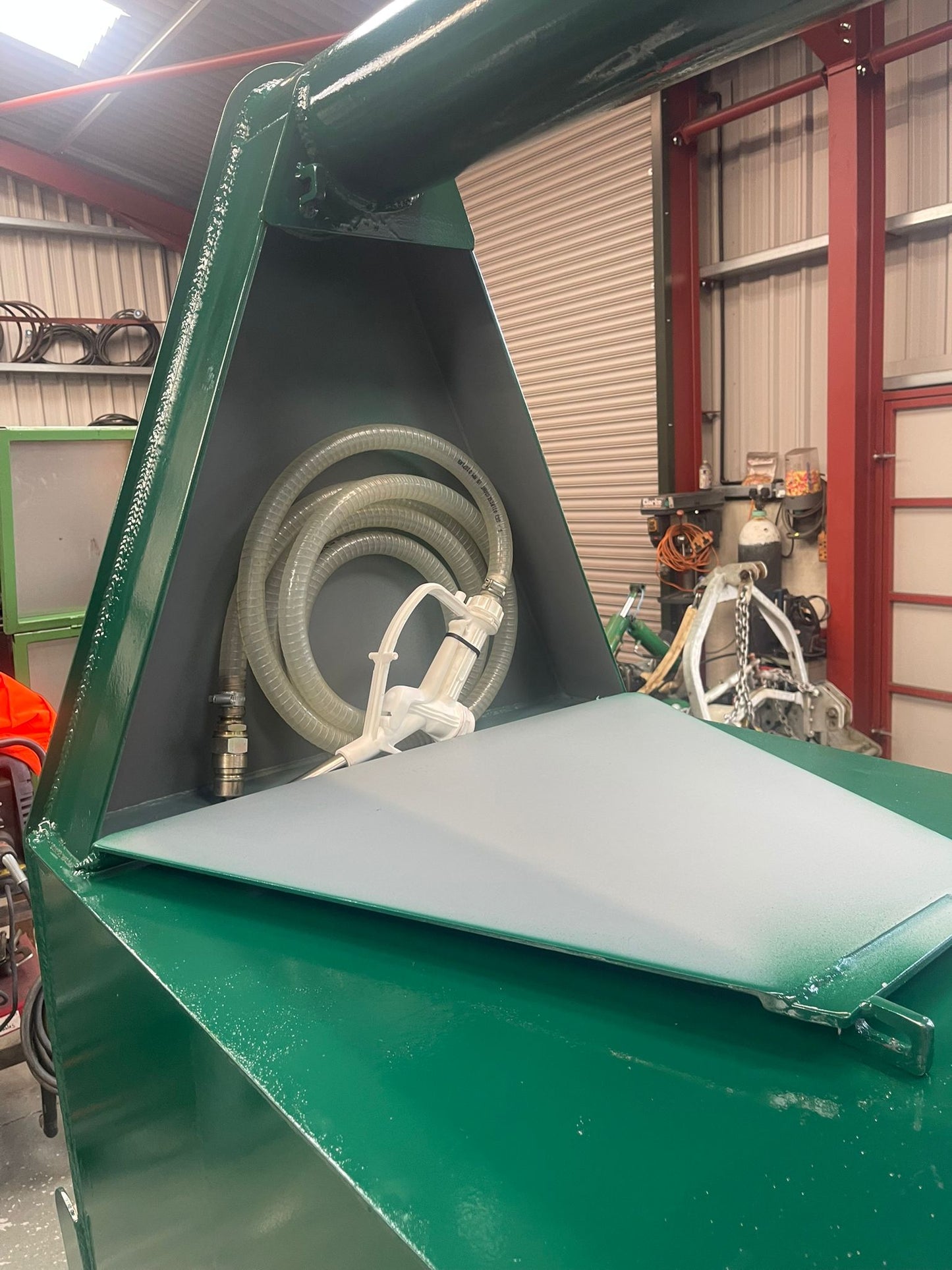 800 Litre AdBlue Grab Tank with Side Storage & 24V Pump