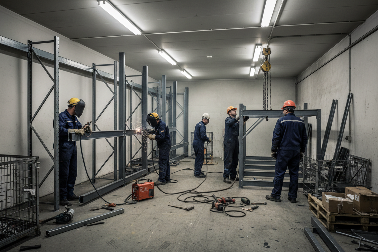 a small warehouse maybe 